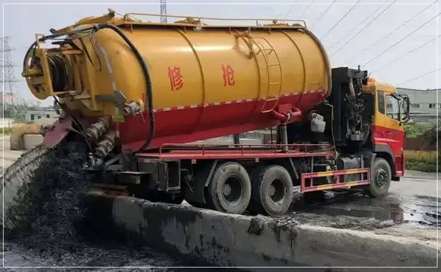 莞城街道沉淀池清理案例